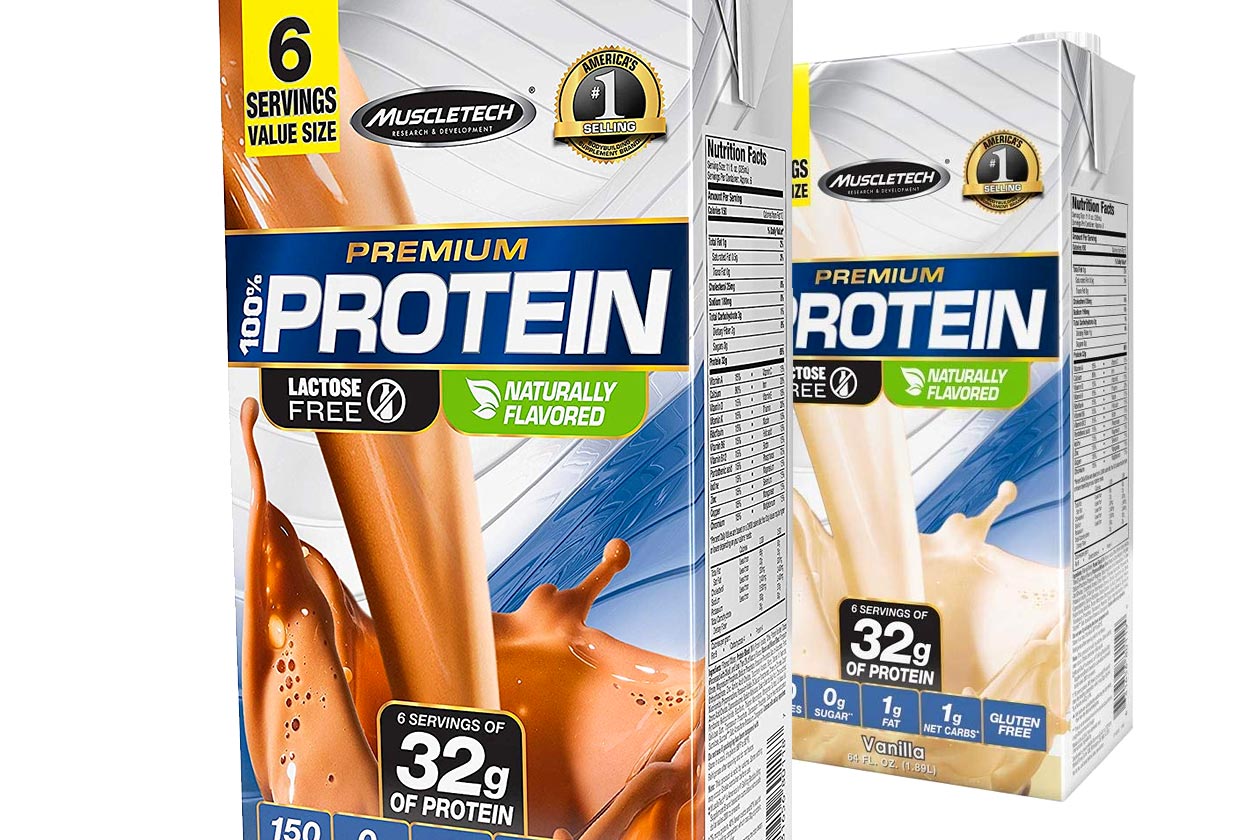 muscletech premium protein shake