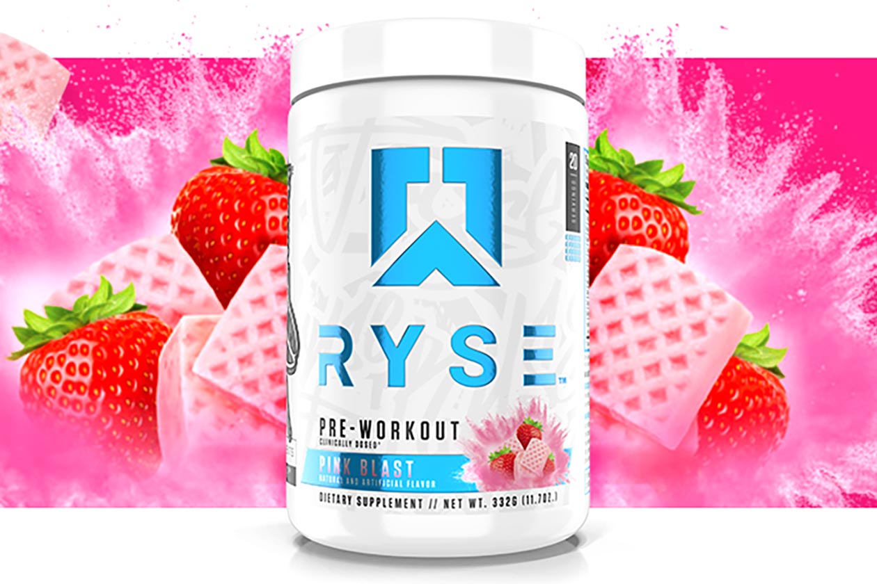 pink blast ryse pre-workout