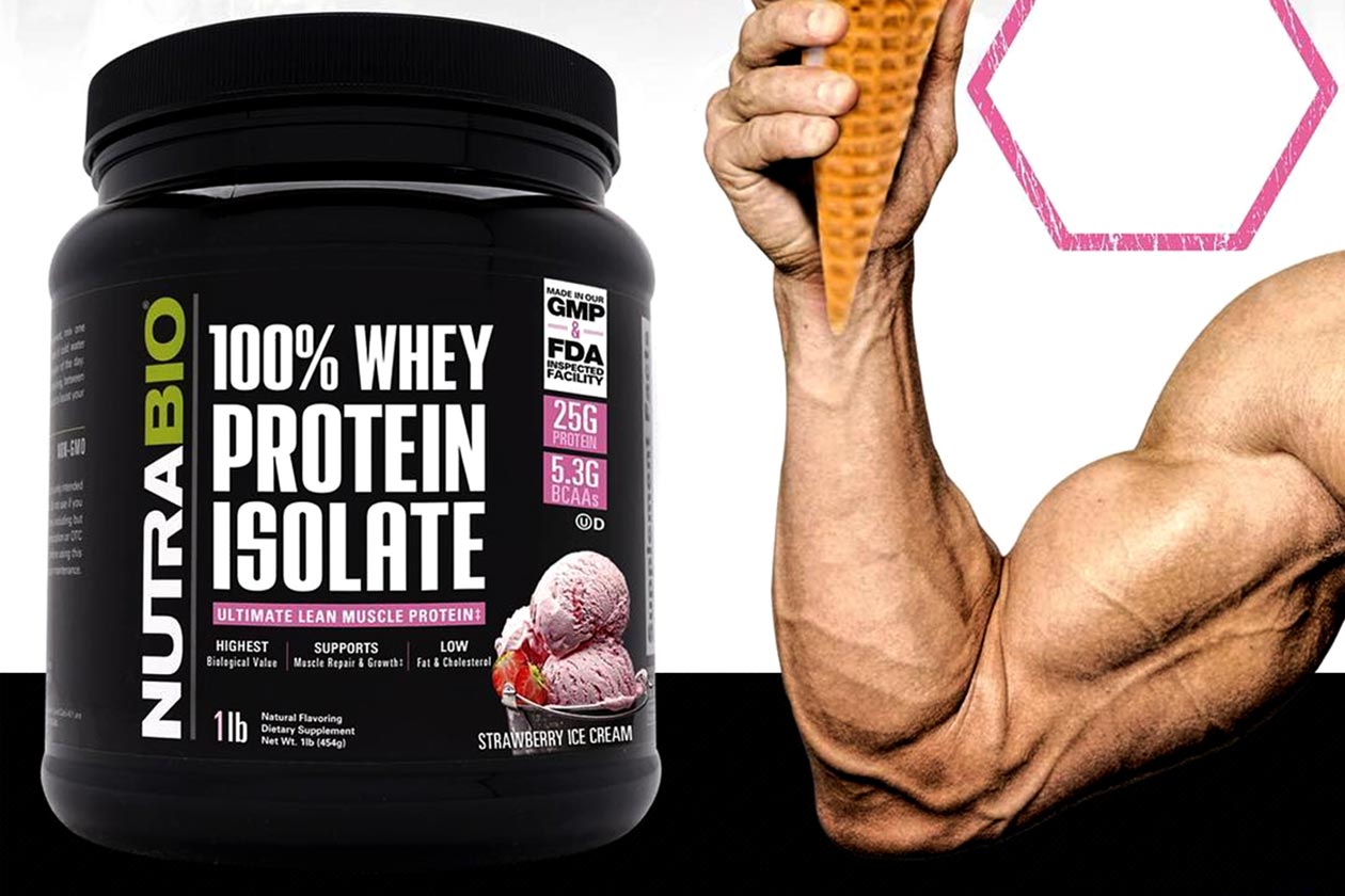 strawberry ice cream nutrabio isolate