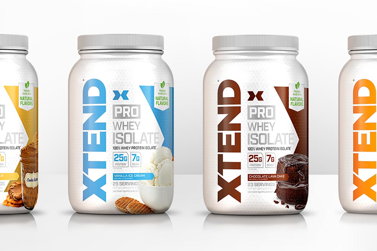 Xtend Pro powered by whey isolate and featuring added BCAAs