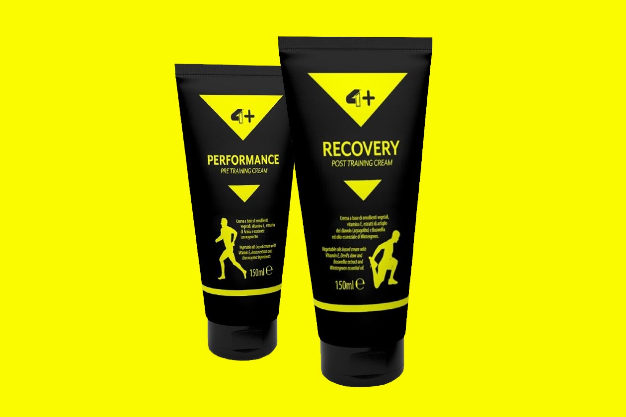4 plus performance recovery cream
