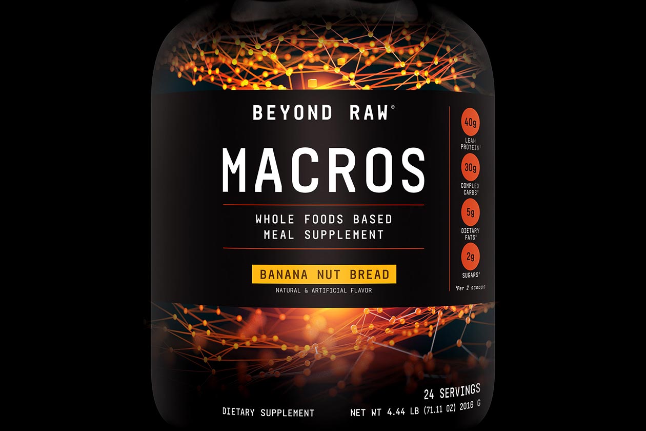 beyond raw banana nut bread macros