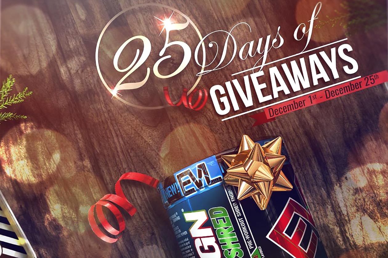 evl 25 days of giveaways