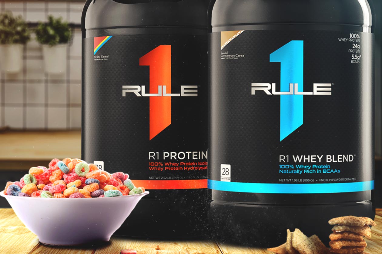 Rule one jumps in on the cereal trend with two cereal themed flavors