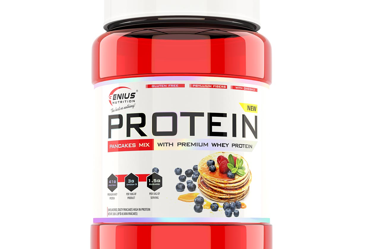 genius protein pancake mix