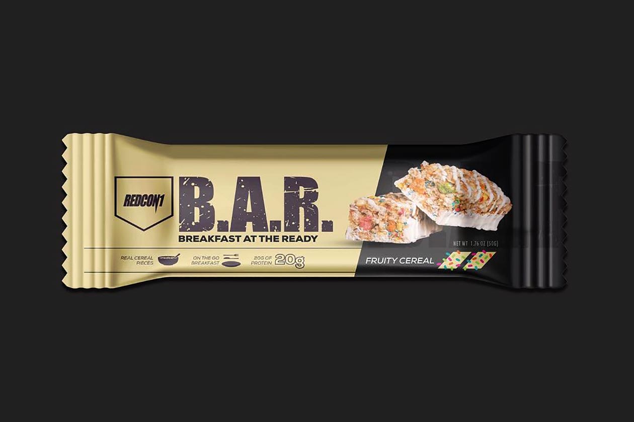 redcon1 cereal protein bar