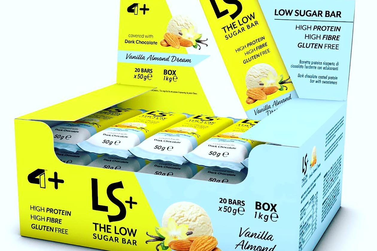 4 plus low sugar bar