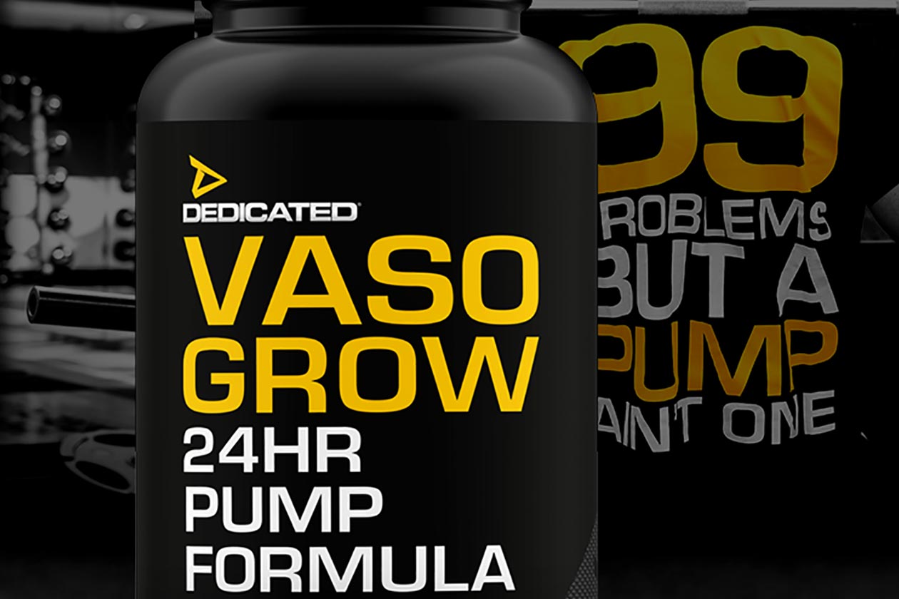 dedicated nutrition vaso grow