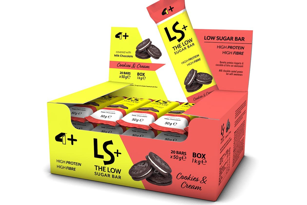 4 plus low sugar bar