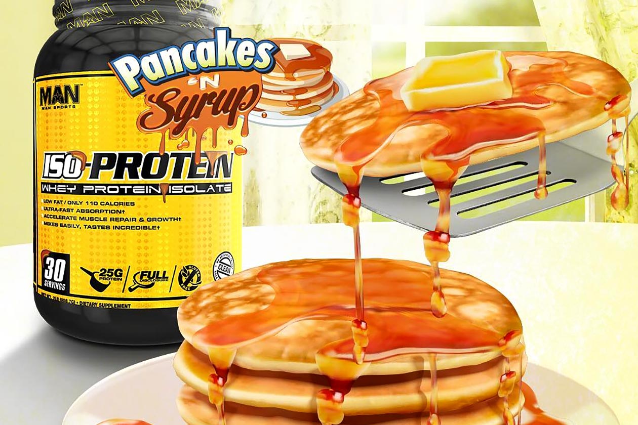 pancakes n syrup man sports iso protein