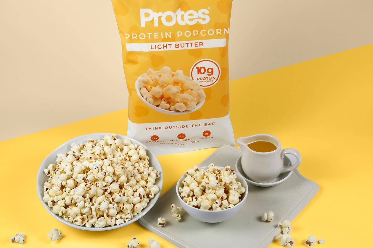 light butter protein popcorn