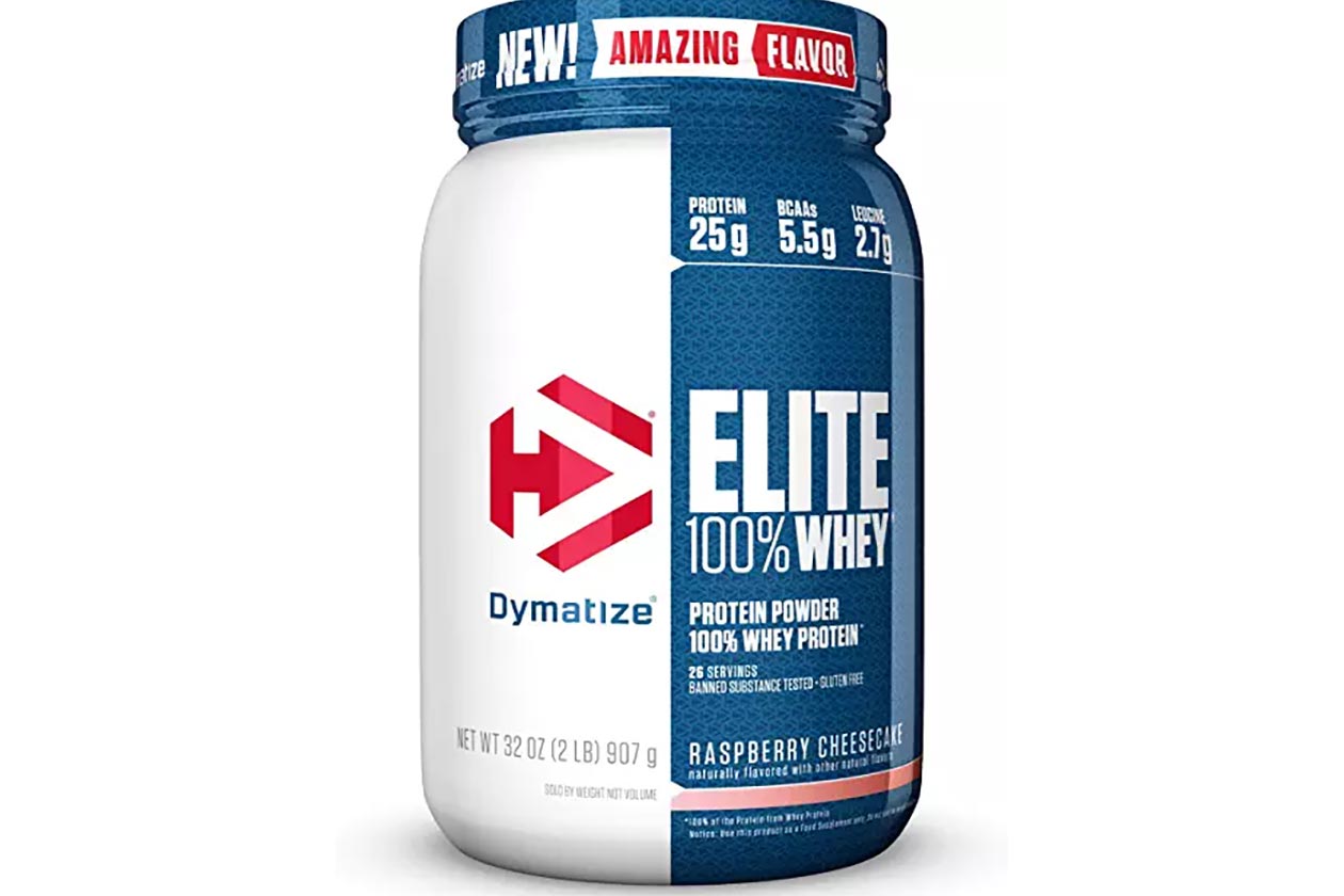 raspberry cheesecake dymatize whey