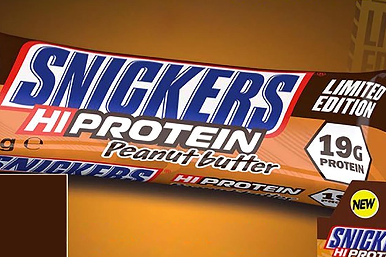 snickers hi protein peanut butter