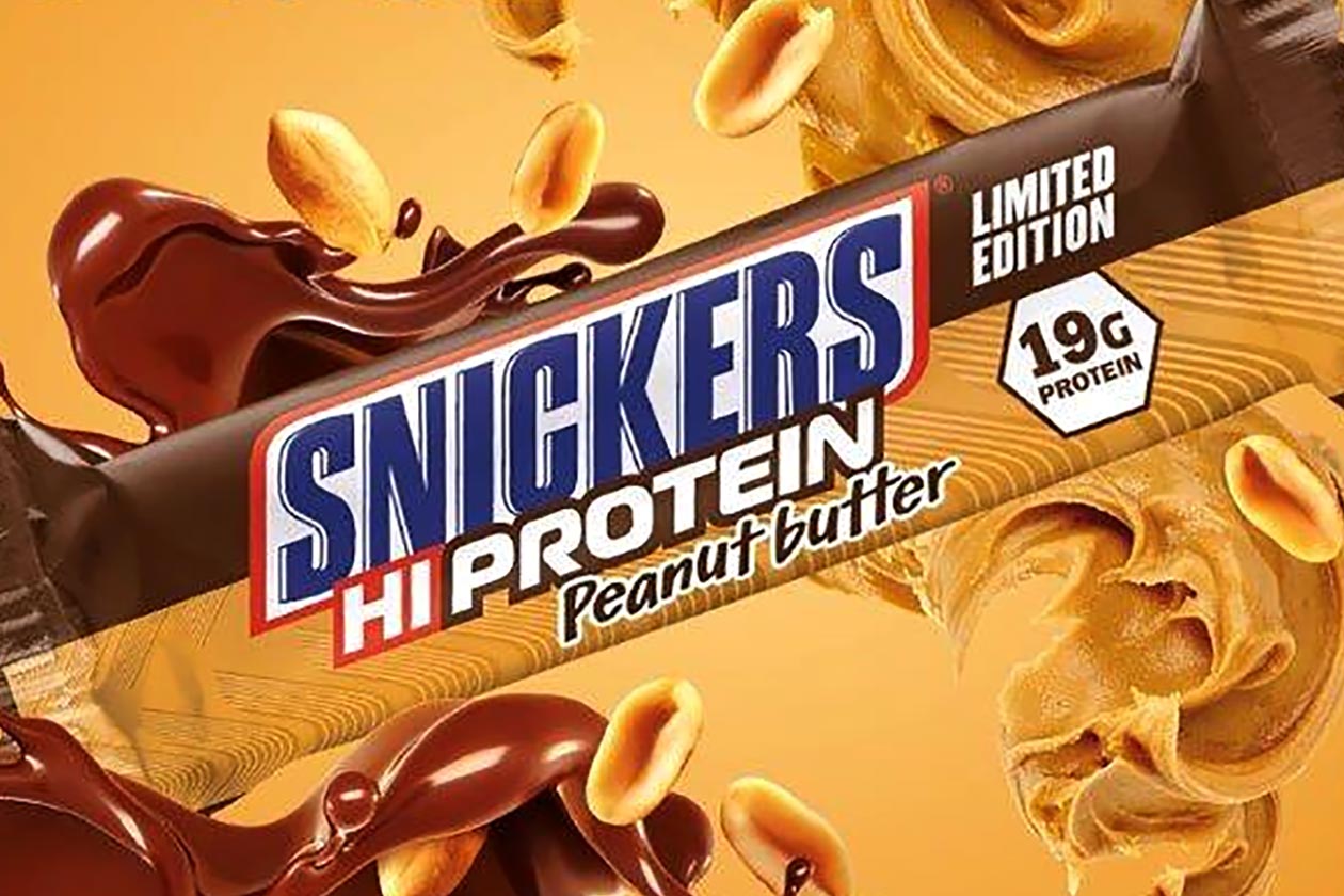 snickers hi protein peanut butter