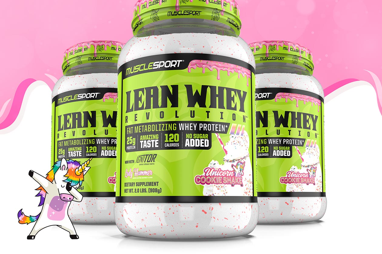 unicorn cookie shake lean whey