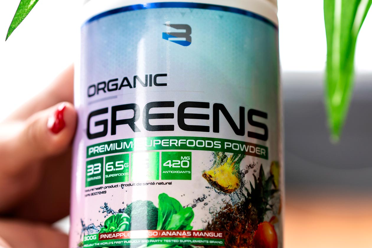 believe supplements organic greens
