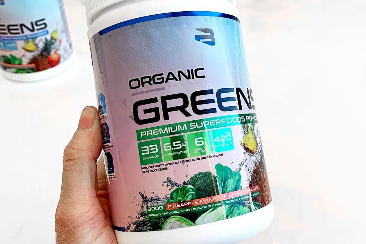believe supplements organic greens