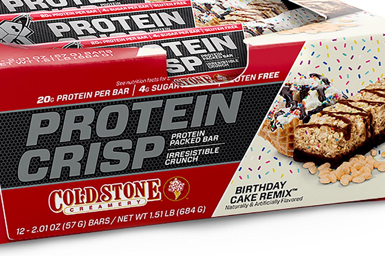 birthday cake remix bsn protein crisp