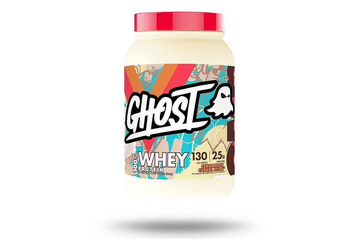 cinnamon cereal milk ghost whey