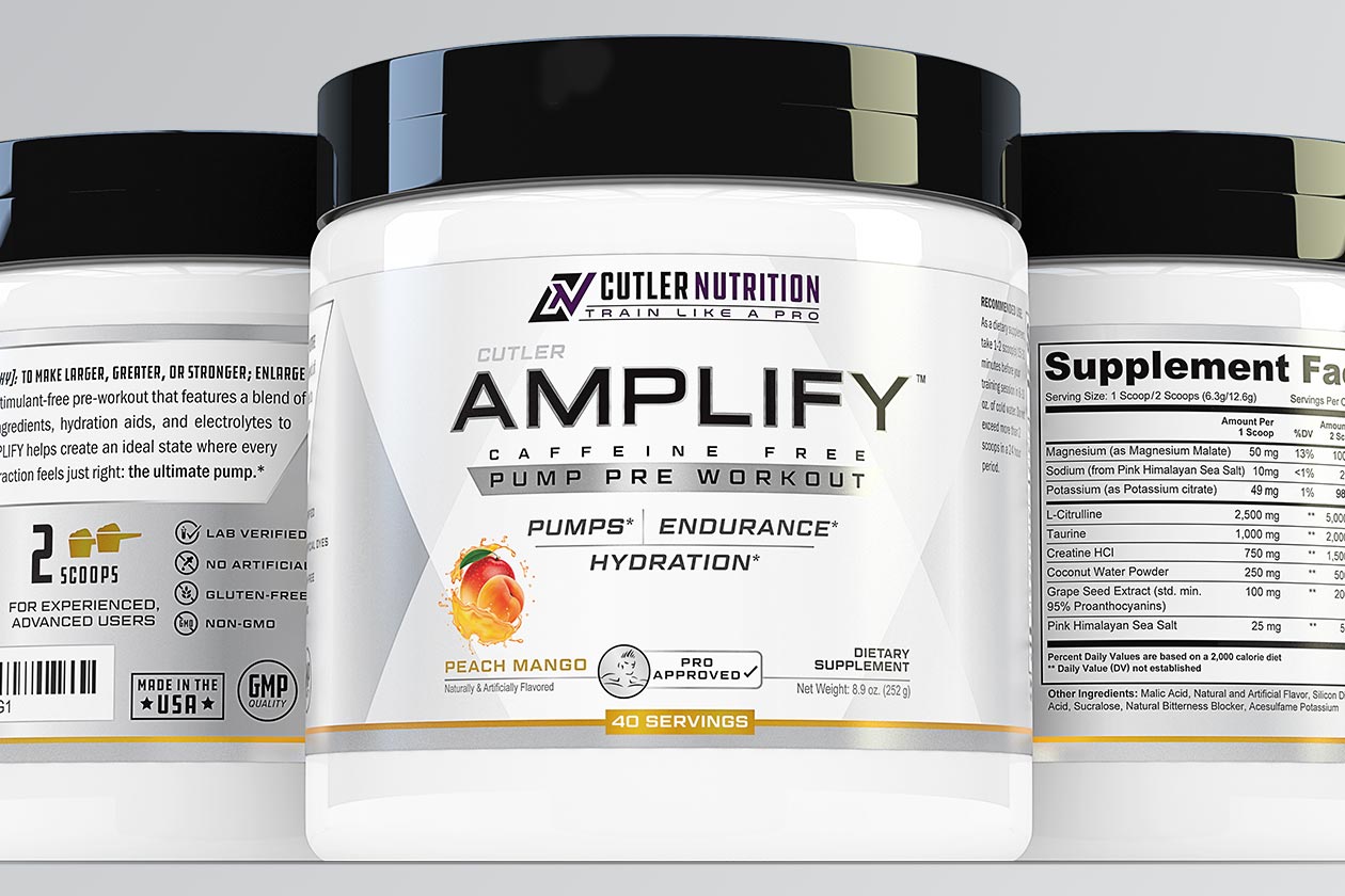 Introducing the new Cutler Nutrition from four-time Mr. Olympia