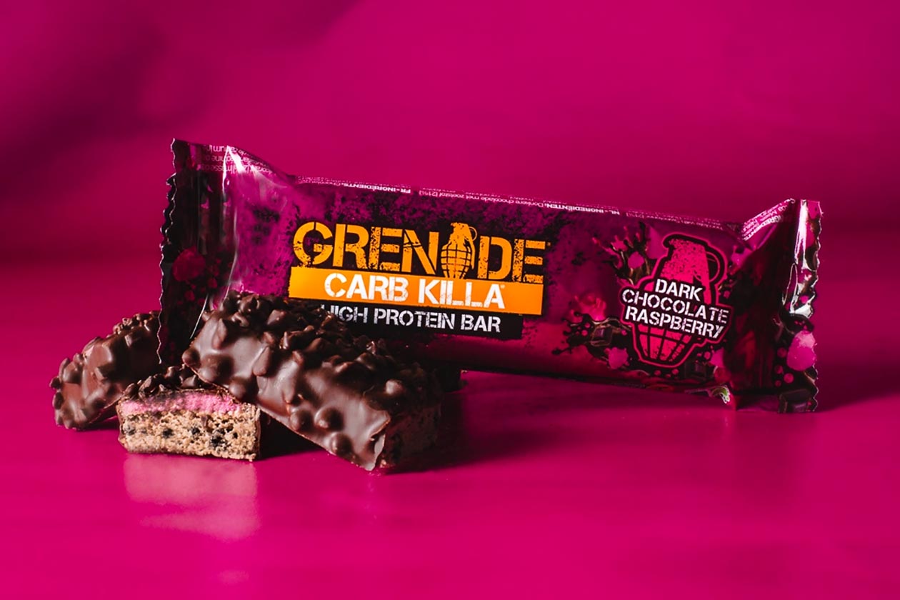 dark chocolate raspberry carb killa