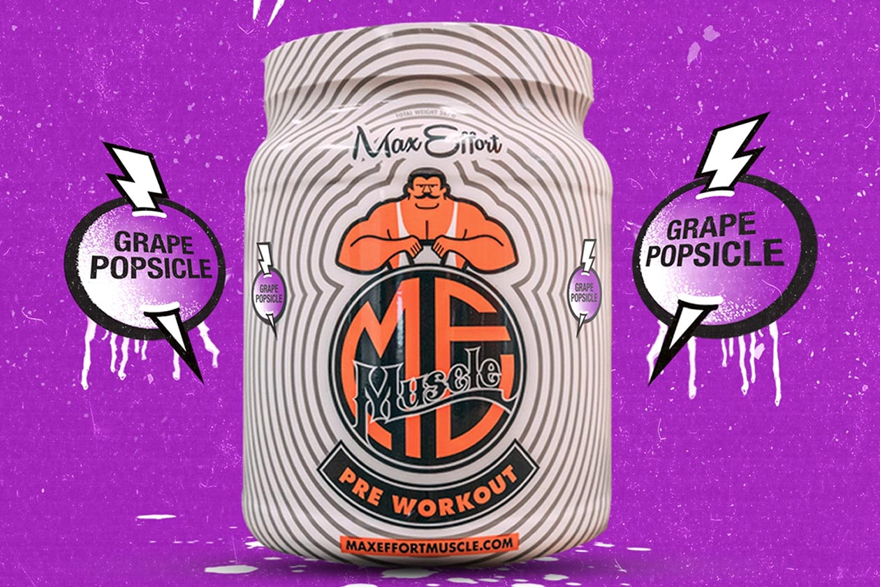 grape popsicle max effort muscle pre-workout