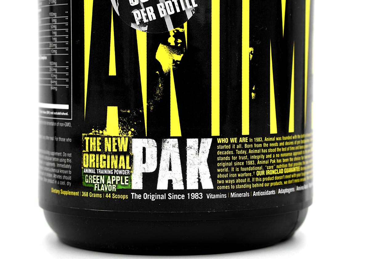 Green Apple Animal Pak Review: Smooth flavor that delivers on its title -  Stack3d