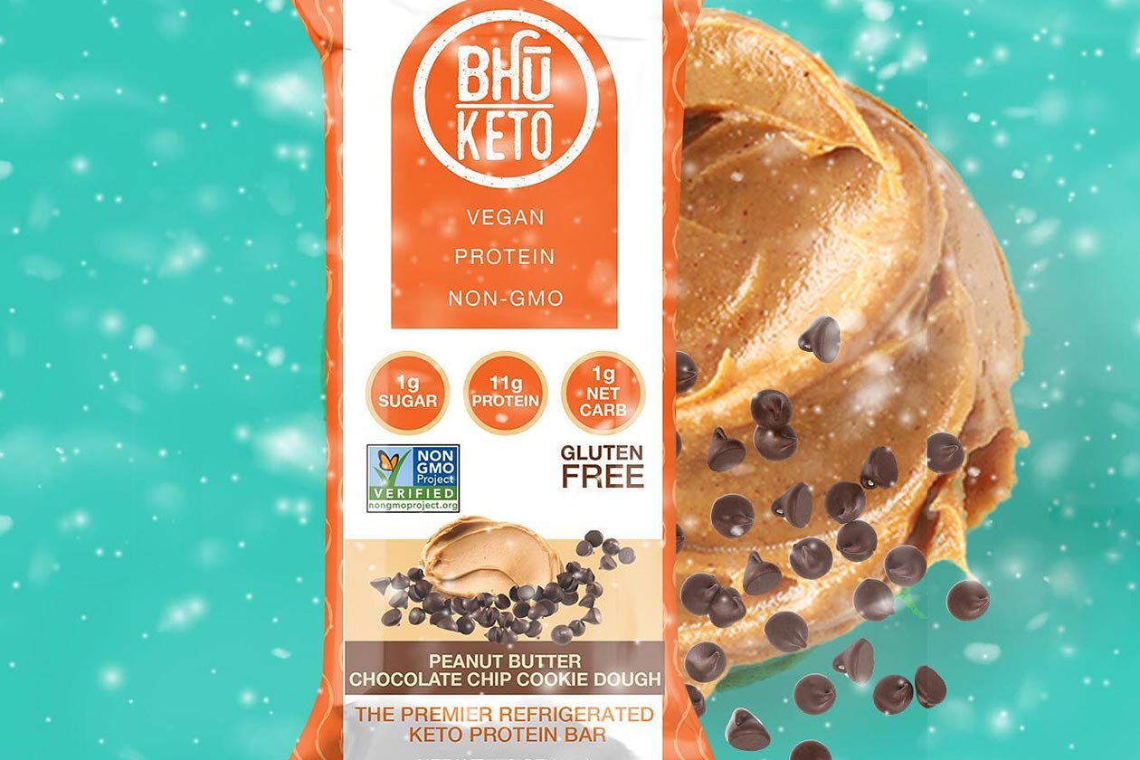 peanut butter chocolate chip cookie dough bhu keto