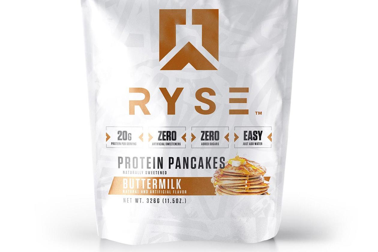 ryse protein pancakes