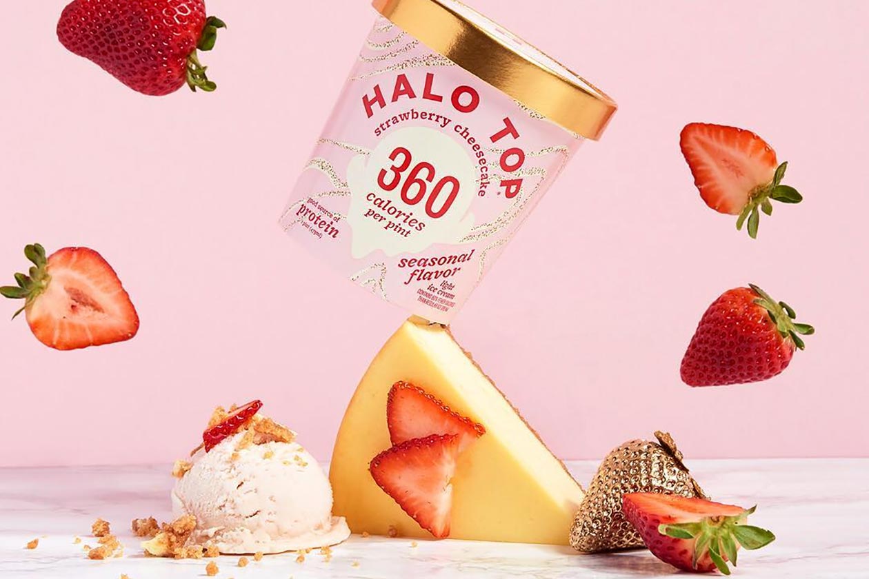 strawberry cheesecake halo top