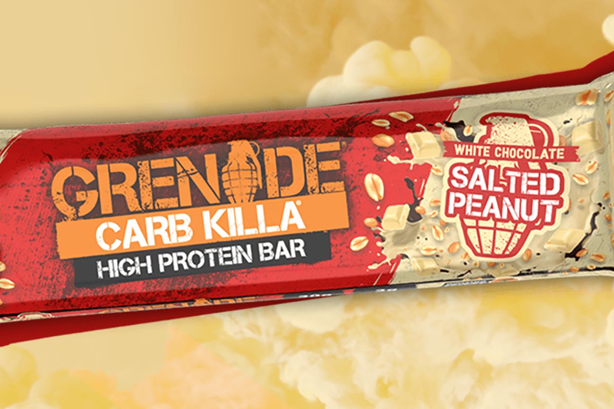 white chocolate salted peanut carb killa