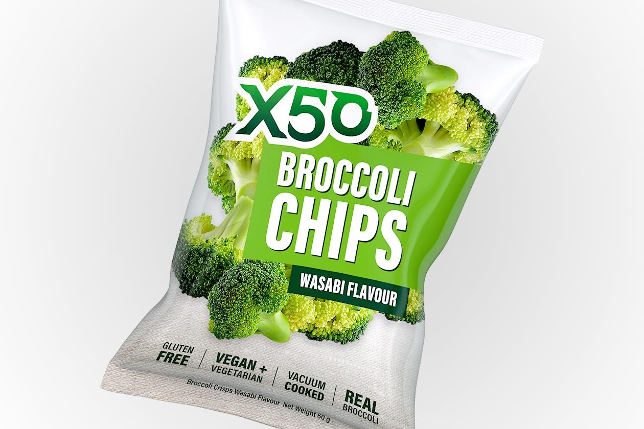 x50 wasabi broccoli chips