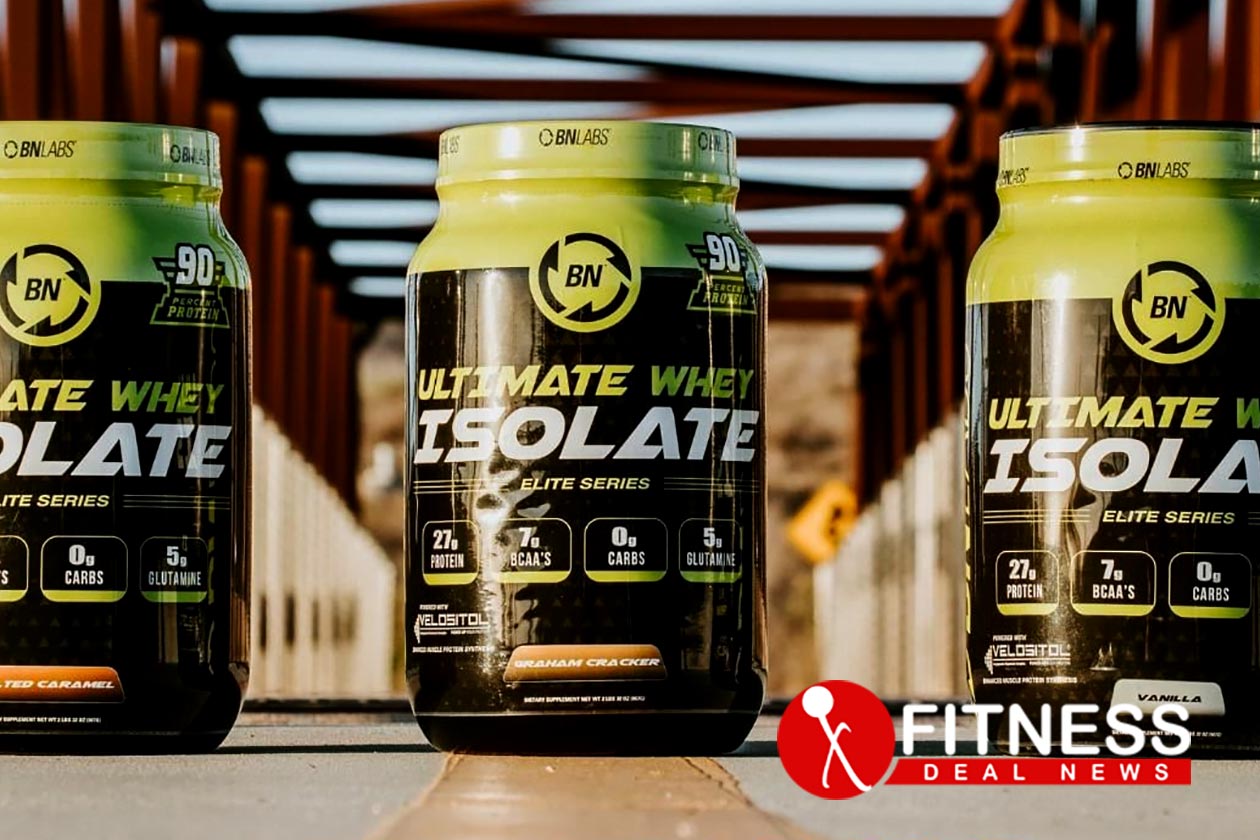 bn labs ultimate whey isolate deal