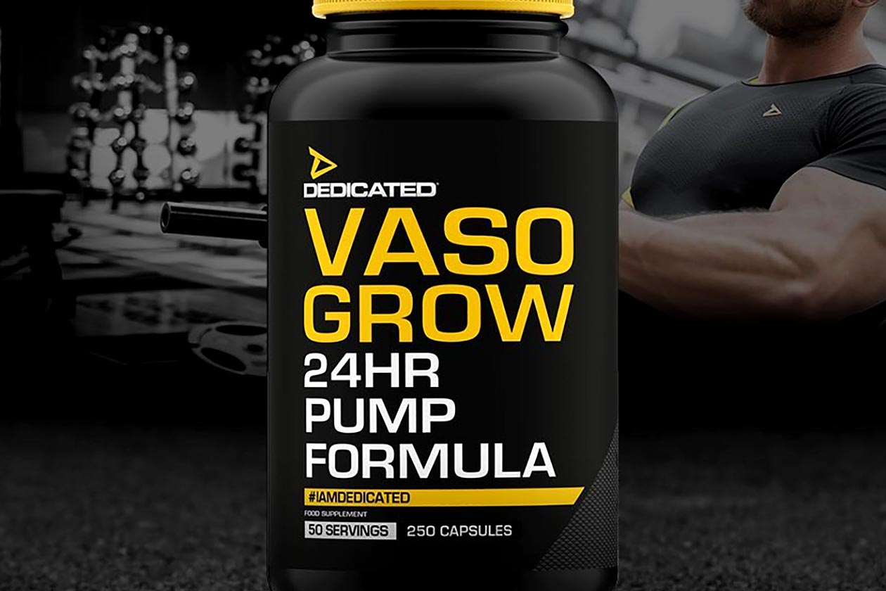 dedicated nutrition vaso grow