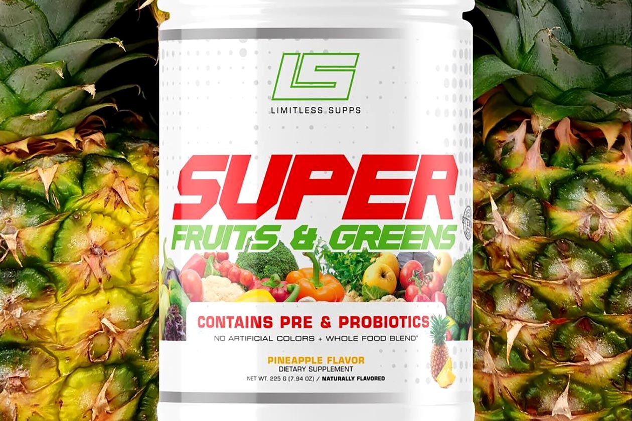 limitless supps super fruits greens