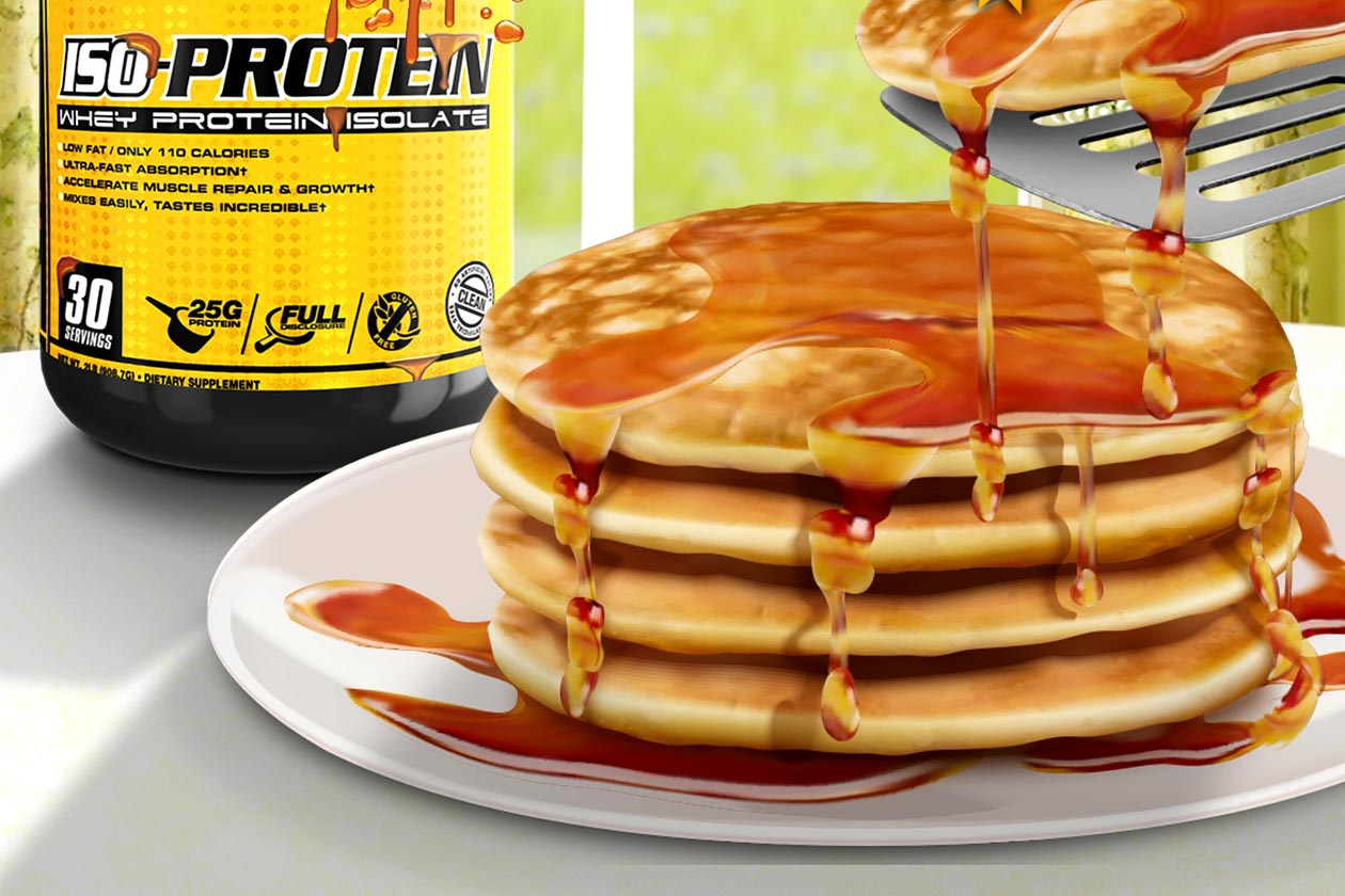 pancakes syrup iso protein