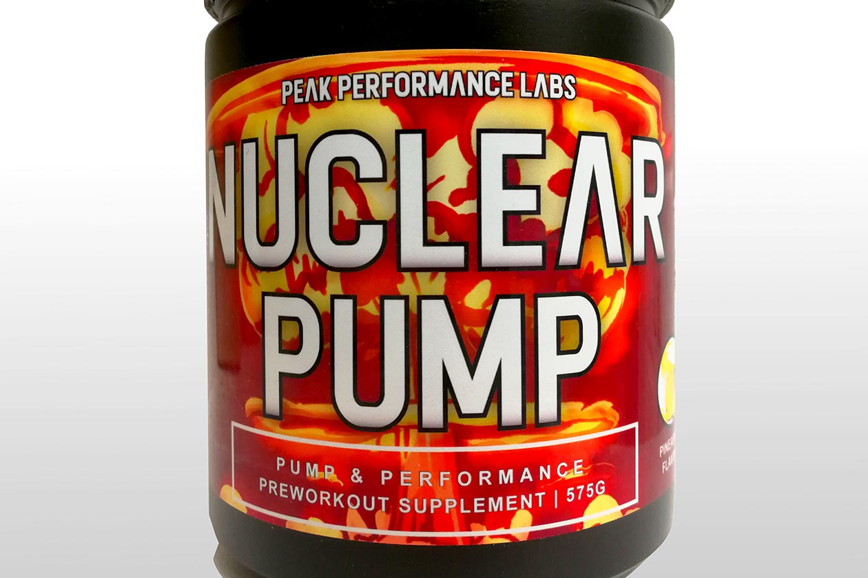 peak performance labs nuclear pump