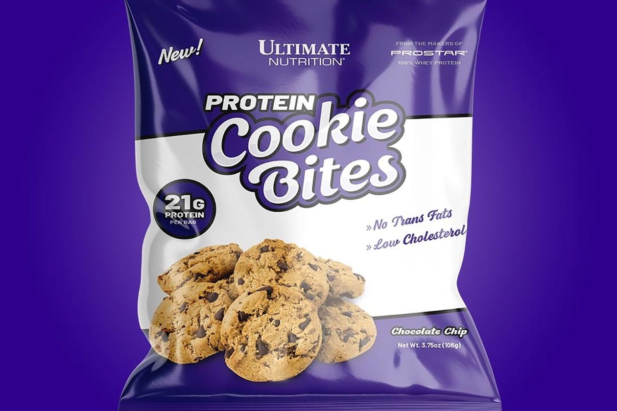 ultimate nutrition protein cookie bites