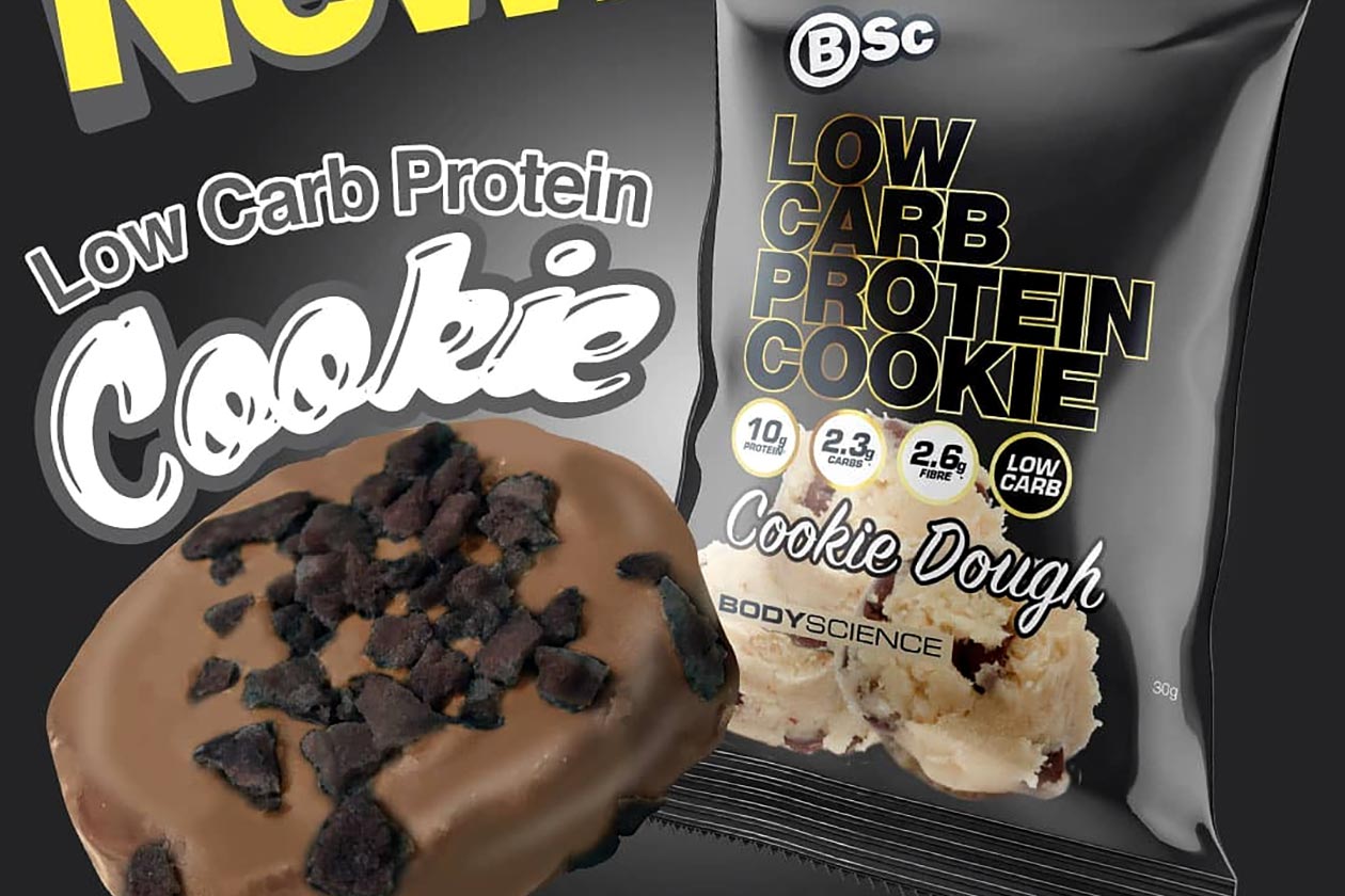 body science low carb protein cookie
