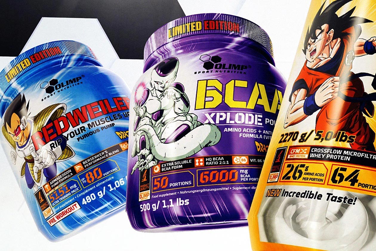 olimp dragon ball z supplements