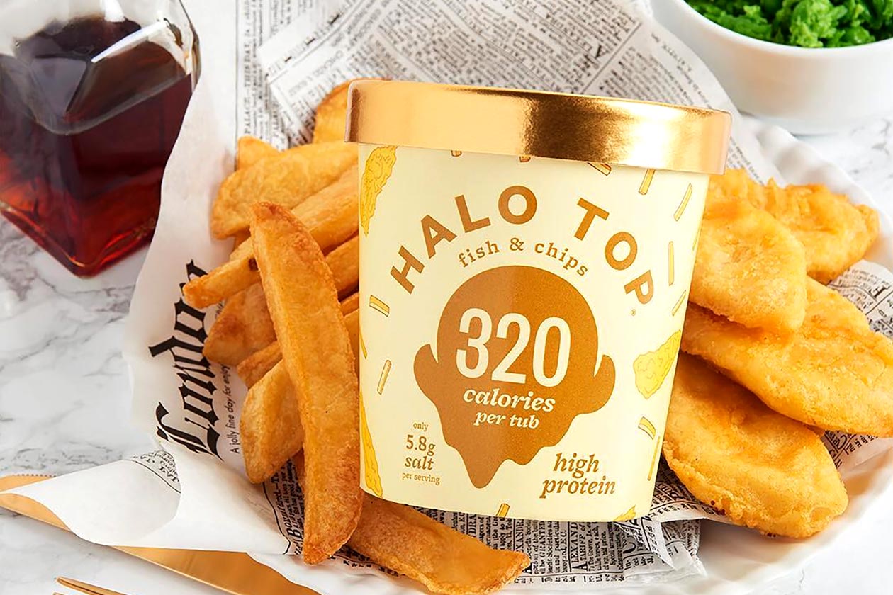 fish and chips halo top