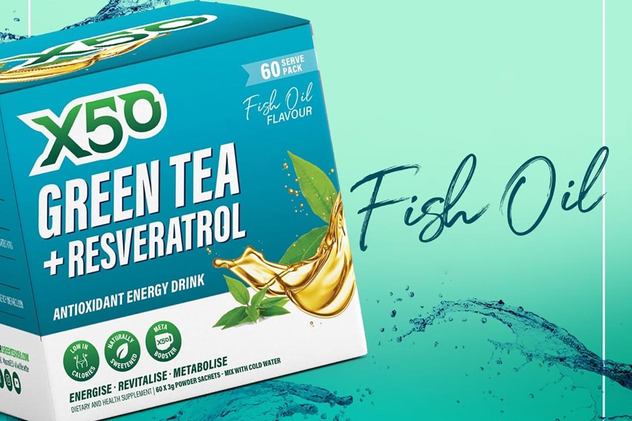 fish oil x50 green tea