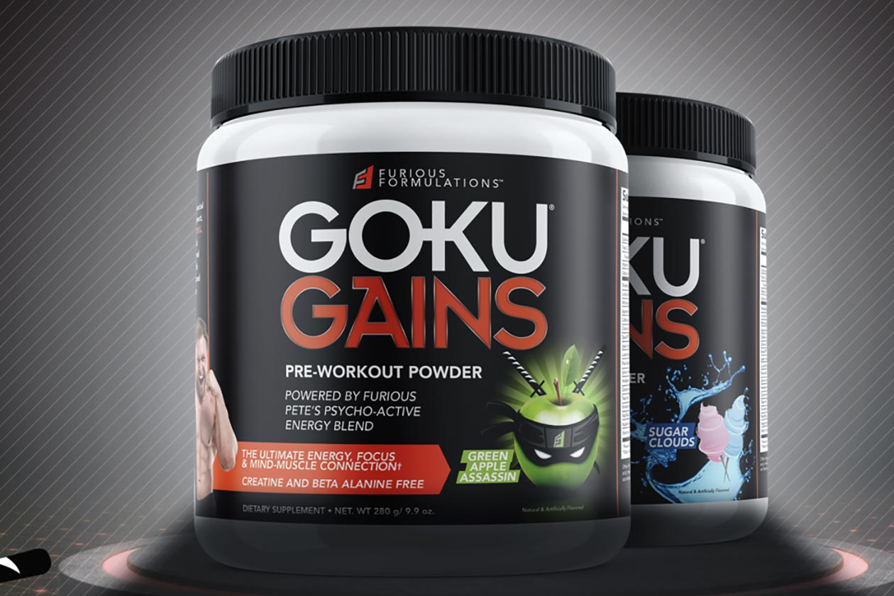 goku gains pre-workout