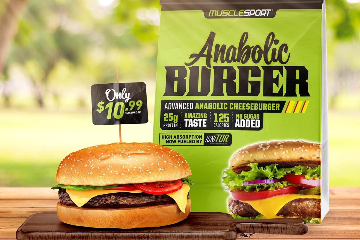 muscle sport anabolic burger