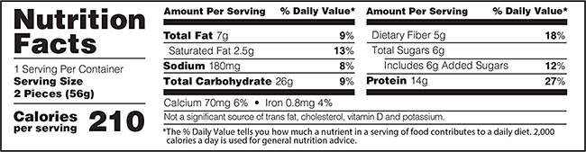 optimum nutrition protein nature bites