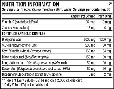 ans performance fortitude powder