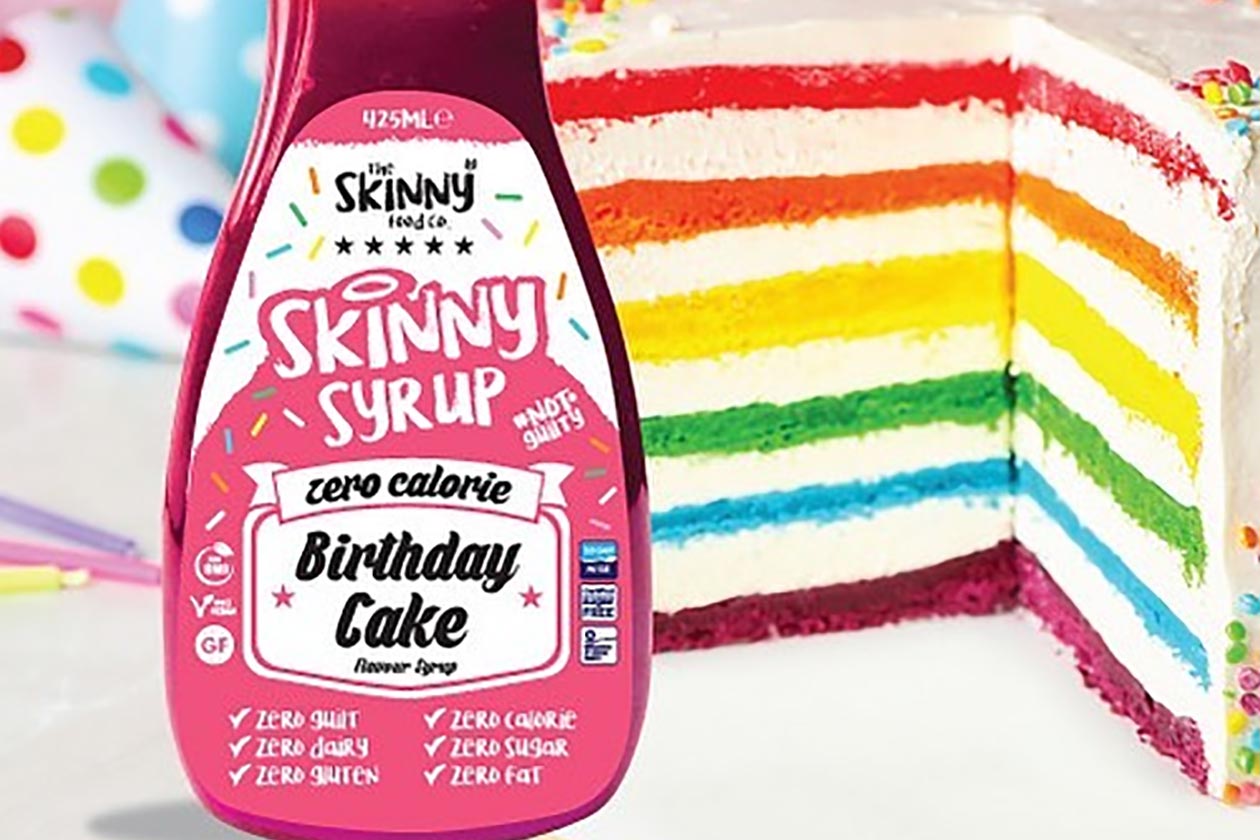 birthday cake skinny syrup