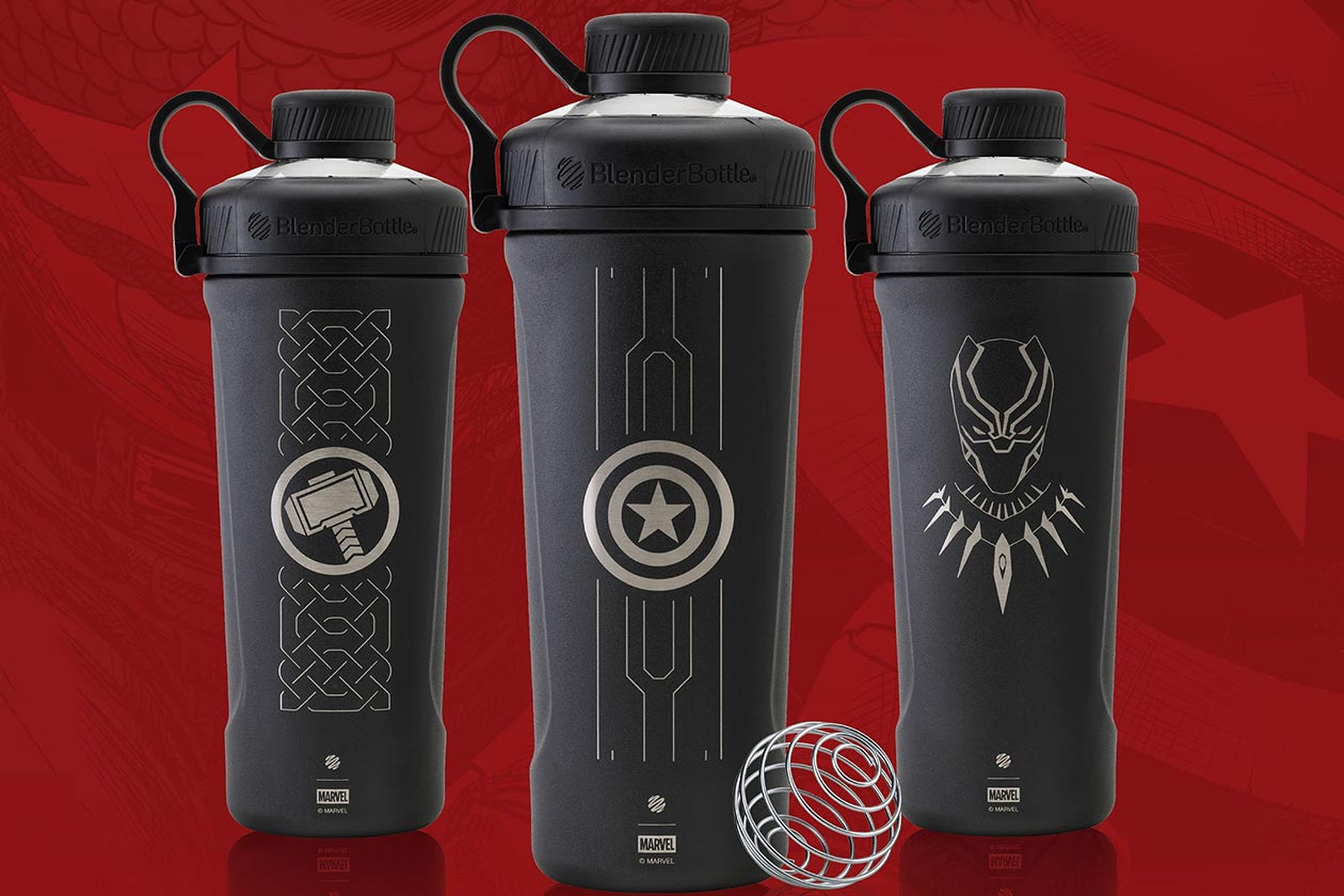 BlenderBottle releases a series of etched, Marvel superhero shakers -  Stack3d