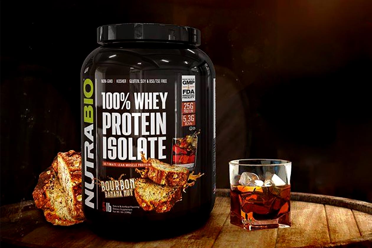 bourbon banana nut nutrabio whey isolate