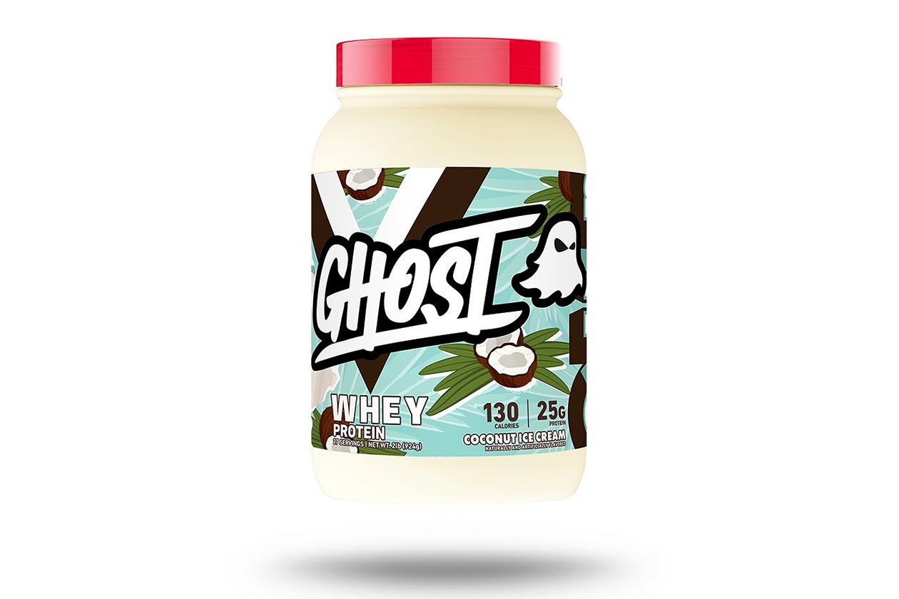 coconut ice cream ghost whey